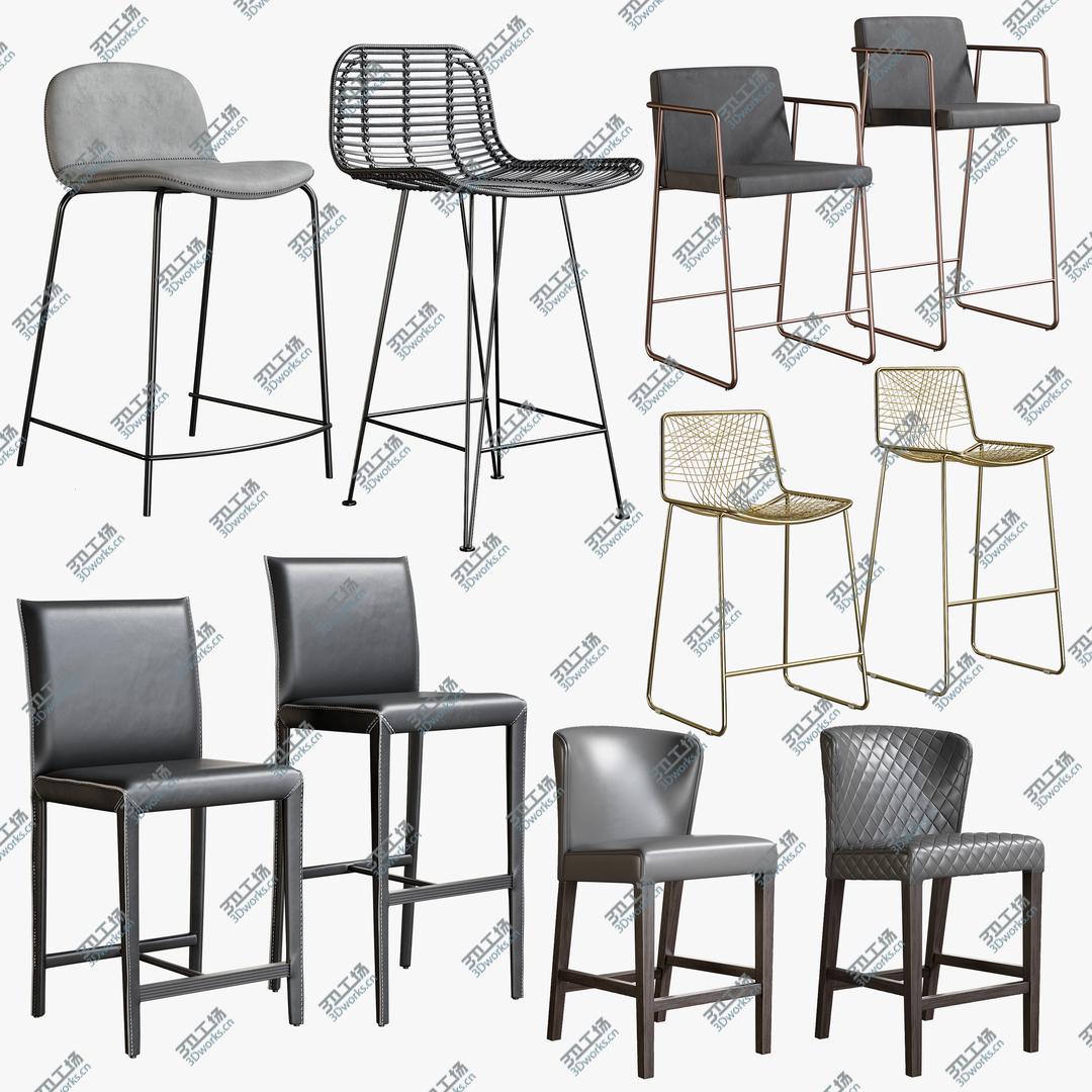 images/goods_img/20210319/Bar Stool Collection 3D model/1.jpg